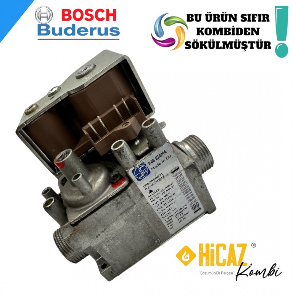 848 SIGMA BOSCH BUDERUS GAZ VALFİ (SIFIR SÖKÜM)